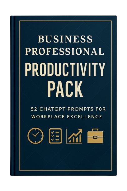 Business ChatGPT Prompts | Executive Productivity Pack